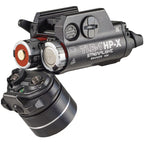 Streamlight TLR-1 HP-X USB running two SL-B9 USB-C packs or a pair of CR123A lithium cells