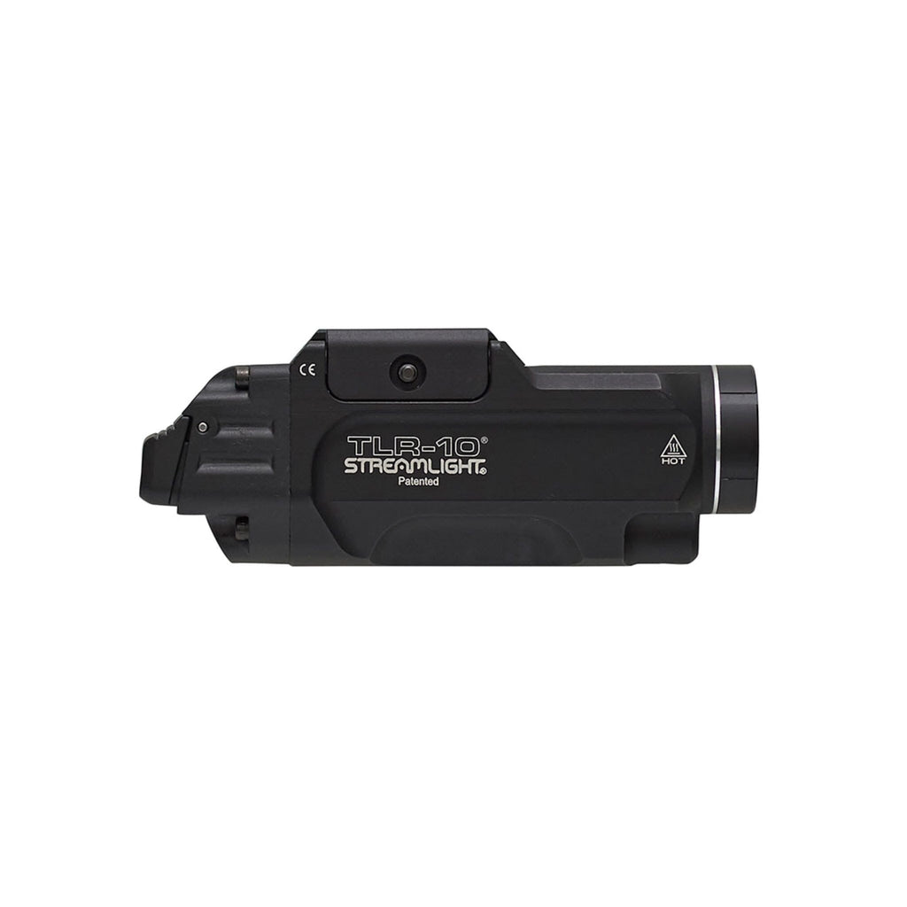Streamlight TLR-10 producing 10,000 candela for a beam distance of 200 metres
