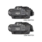 Streamlight TLR-10 with the interchangeable high and low rear switches supplied