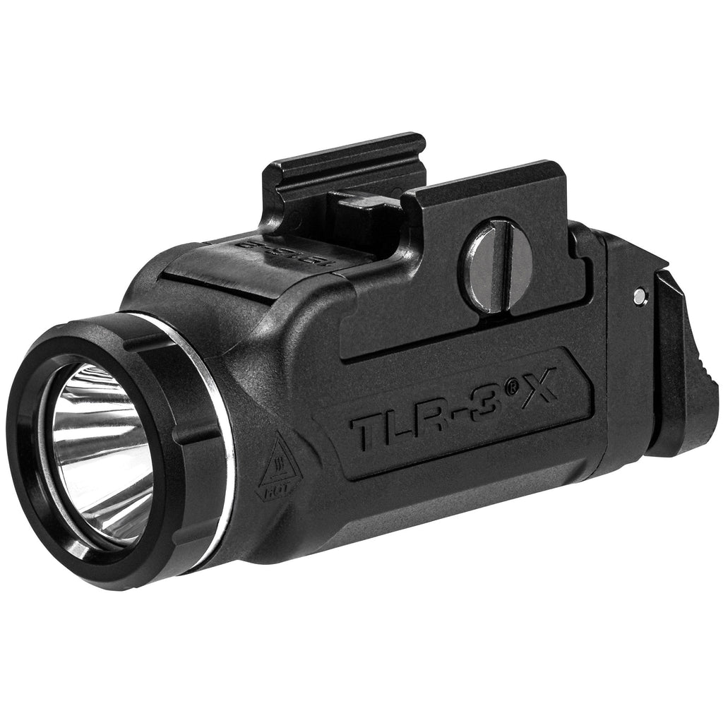 Streamlight TLR-3X USB weapon light for 1913 Slim rail pistols with its SL-B9 USB-C rechargeable pack
