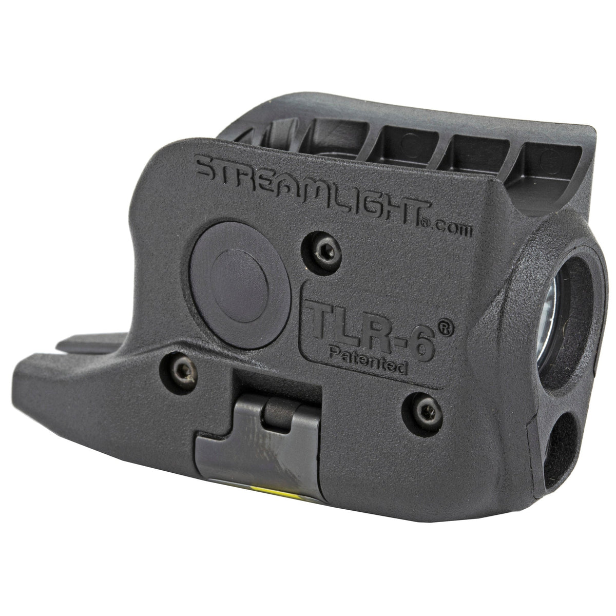 Streamlight TLR-6 69270 shown with the two CR 1/3N lithium cells that power it