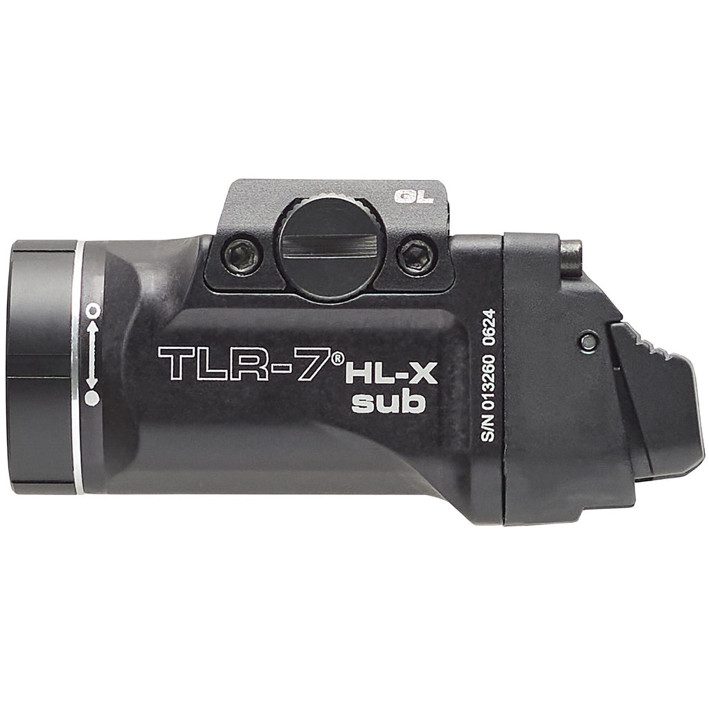 Streamlight TLR-7 HL-X sub with its SL-B9 USB-C rechargeable battery pack fitted
