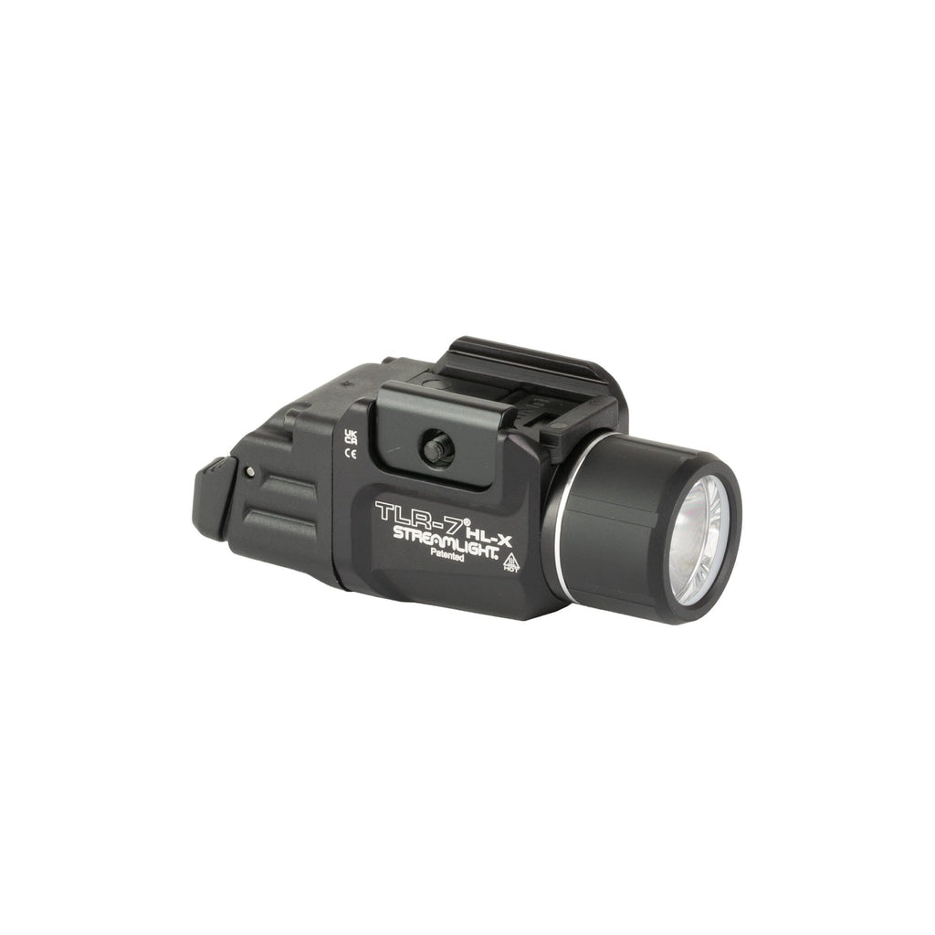 Streamlight TLR-7 HL-X USB in black, whose beam Streamlight measure at 303 metres on the SL-B9 pack