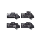 Streamlight TLR-7 X sub weapon light measuring 2.51 inches long on a slim pistol frame