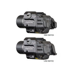 Streamlight TLR-8 HL-X USB weapon light, multi-fuel on an SL-B9 USB-C pack or a CR123A cell