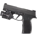 Streamlight TLR-8 X G sub with the windage and elevation screws for its Class 3R green laser