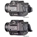 Streamlight TLR-8 X sub for 1913OS rails, rated at 500 lumens of white light