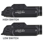 Streamlight TLR-9 in anodised machined aluminium, rated IPX7 for water resistance