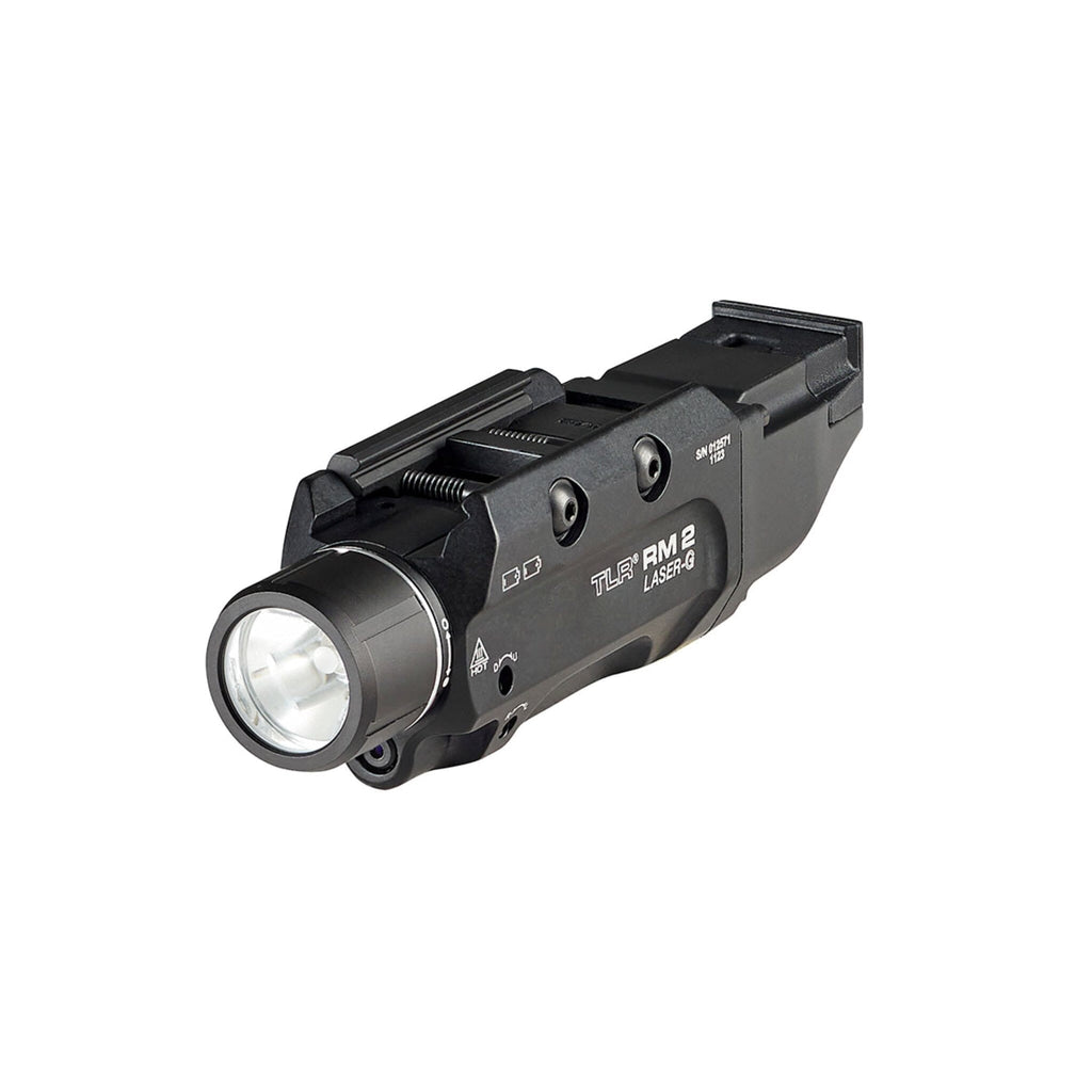 Streamlight TLR RM 2 Laser-G weapon light rated at 22,000 candela and a 297 metre beam