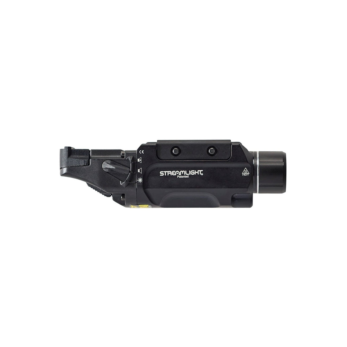 Streamlight TLR RM 2 Laser at 22,000 candela, giving a beam distance of 297 metres