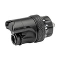 SureFire DS00 Scout Light tailcap switch in black for momentary and constant-on operation