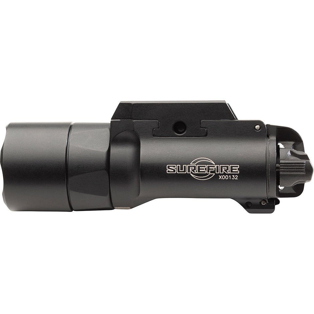 SureFire X300T-B Turbo weapon light in aerospace aluminium, approximately 3.76 in long