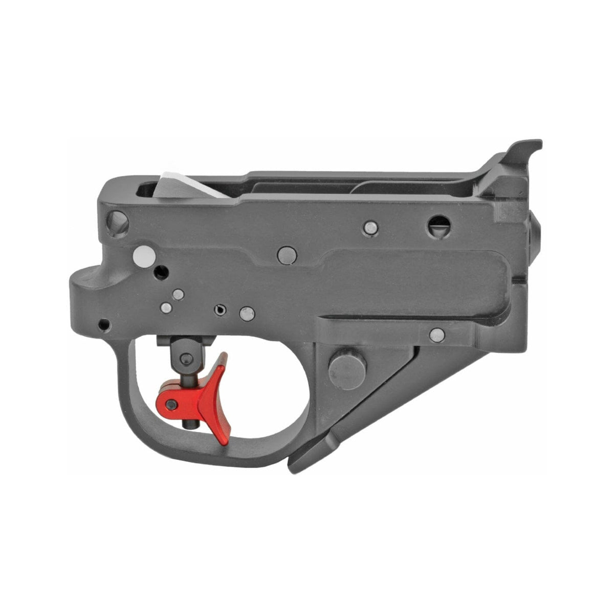 Timney Calvin Elite Two-Stage Trigger - Ruger 10/22, installed in the trigger housing, side view