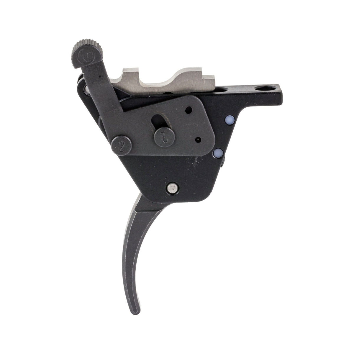 Timney CZ 457 Trigger - Curved Shoe - Black, side profile
