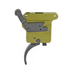 Timney Elite Hunter Trigger 510-V2THIN - Remington 700 - Thin Shoe 1.5-4 lb, side profile with the black shoe