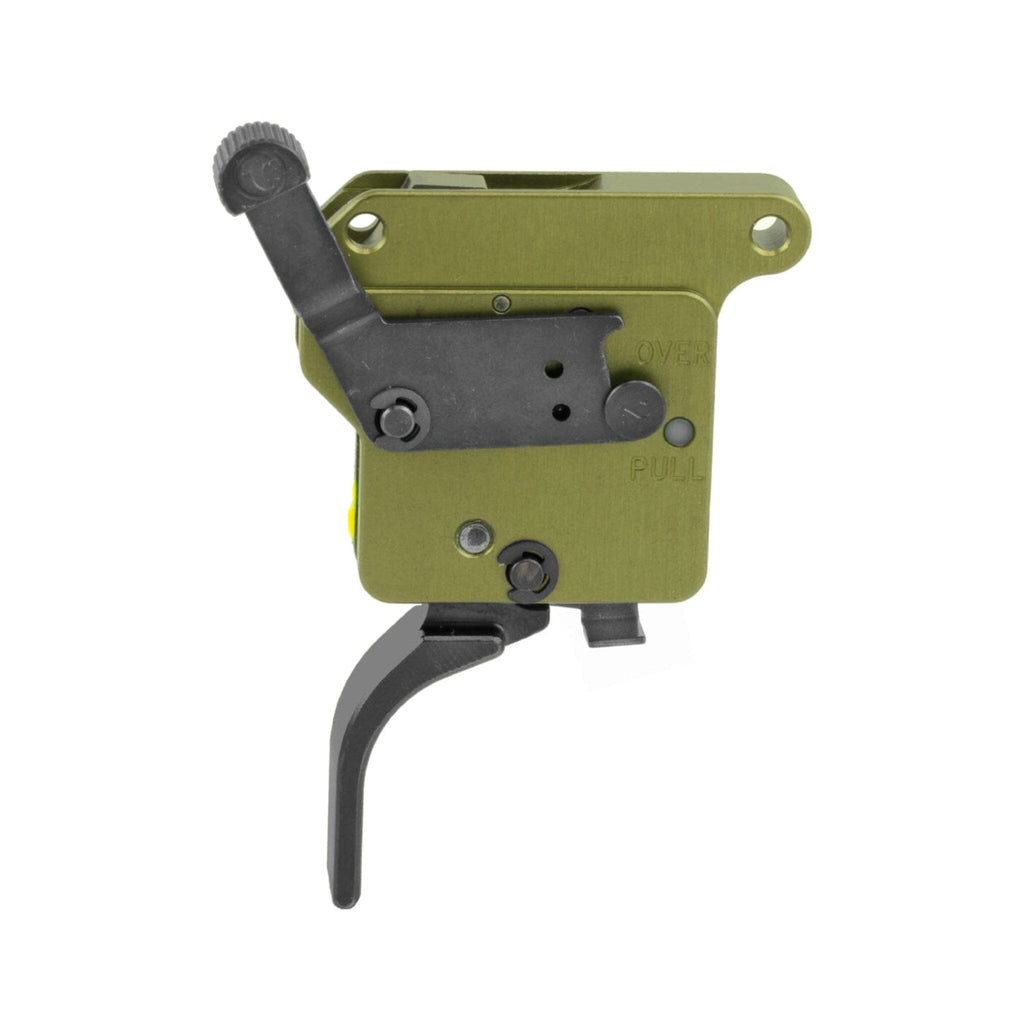 Timney Elite Hunter Trigger 517-V2 - Remington 700 - Adjustable 1.5-4 lb, side profile with the black shoe