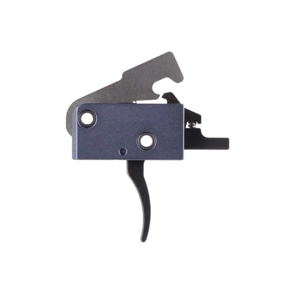 Timney Impact AR Trigger - AR-15 Drop-In - Curved Shoe, side profile with the curved shoe
