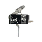 TriggerTech Competitive Single-Stage Trigger - AR-15 - Flat 3 lb - Stainless, side profile showing the housing markings